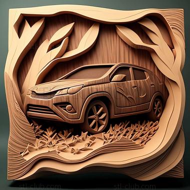 3D модель Toyota Rush (STL)